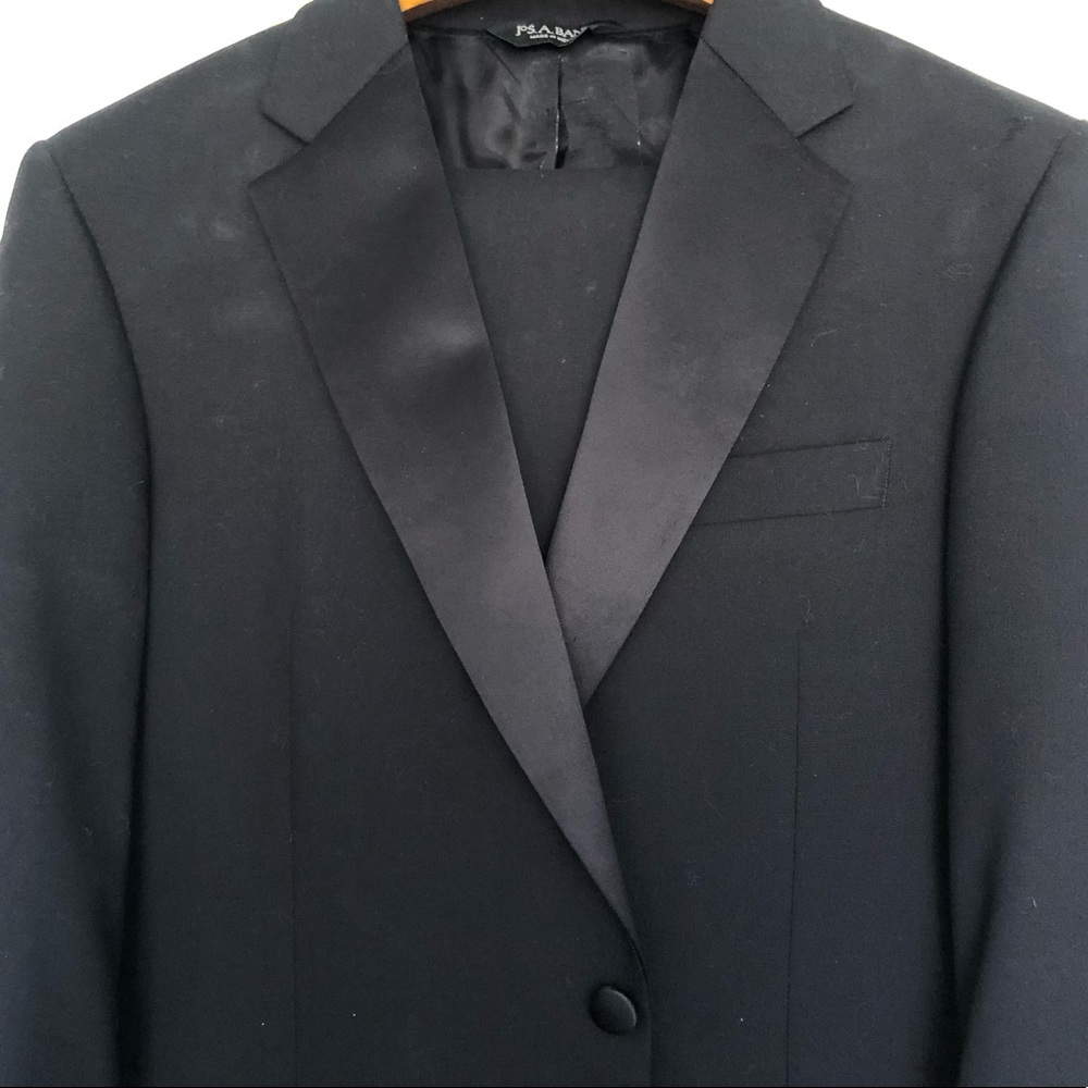 Jos.A.Bank Classic Black Tuxedo Jacket Pants 40R